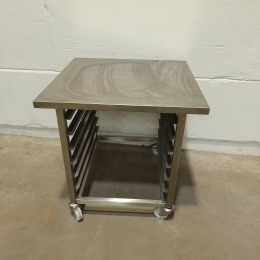 s/s mobile table - 90x85 cm 